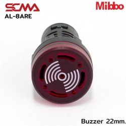 AL-8ARE 220VAC Buzzer 22mm. Intermittent Beep Mibbo