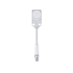 IQ2024 \ Inductive sensor \ Range 8 mm \ NPN NO \ 20 x 8 x 32 mm \ Cable PUR0.05 m+Connector 8M