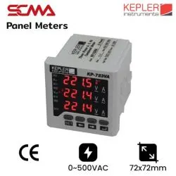 KP-723VA KEPLER Digital Panel Volt-Amp Meter 