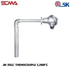 JB-35LC THEMOCOUPLE ตัวแอลปลอก 2 ชั้นอุณหภูมิสูงสุด 1,200°C SK