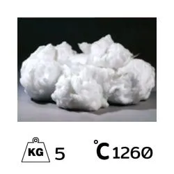 เซรามิคไฟเบอร์ (CARAMIC FIBER) ISOWOOL ASK-7900 CERAMIC BULK (แบบสำลี) 5 kg 1260C