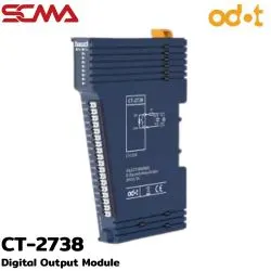 CT-2738 \ Remote I/O Module \ Digital Output Module 8DO relay output 24VDC 1A C series