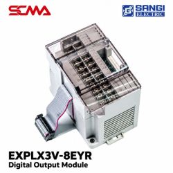 PLC EXPLX3V-8EYR Digital Output Module SANGI ELECTRIC