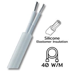 FTSH/40-2, 40W/m AC230V สายไฟฮีตเตอร์ 