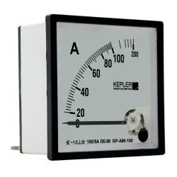 KP-A96-150 ANALOG PANEL AMP METER KEPLER