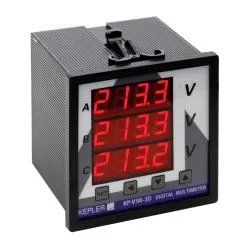 KP-V96-3D DIGITAL PANEL VOLT-AMP METERS KEPLER