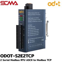 ODOT-S2E2 \ Protocol Converter \ 2 Serial Modbus RTU ASCII to Modbus TCP