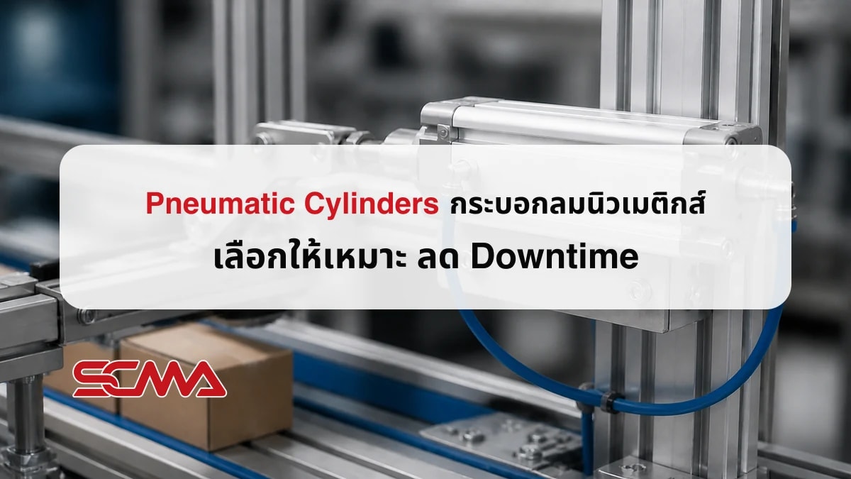 Pneumatic Cylinders กระบอกลมนิวเมติกส์สำหรับระบบอัตโนมัติ