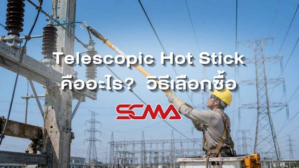 Telescopic Hot Stick คืออะไร? เลือกอย่างไรให้ปลอดภัย