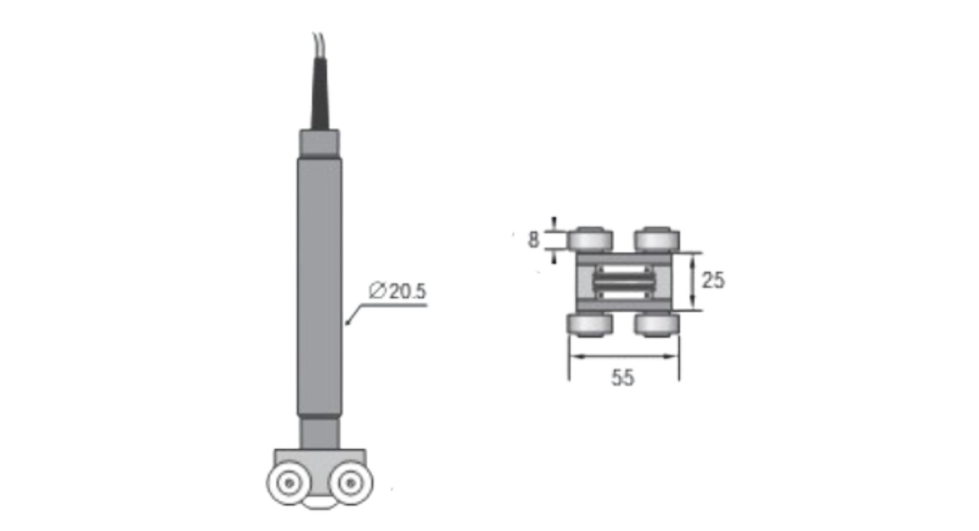 KTP-64 KEPLER เทอร์โมคัพเปิ้ล (Thermocouple) ขนาด