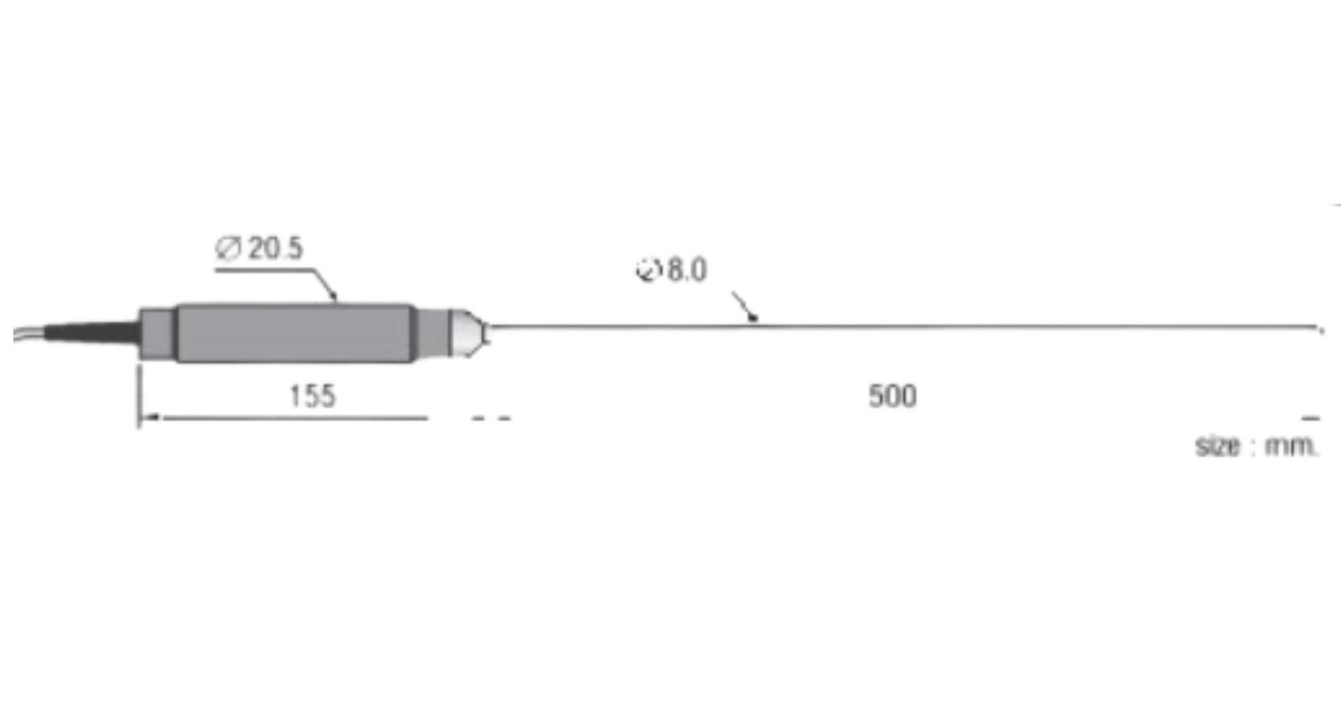 KTP-14 KEPLER เทอร์โมคัพเปิ้ล (Thermocouple) ขนาด