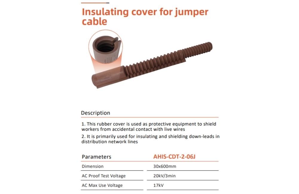 KAHIS-CDT-2-06J KEPLER Insulating cover for jumper cable