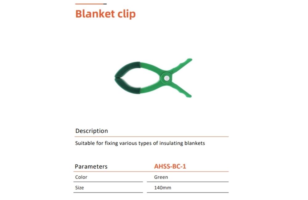 KHSS-BC-1 KEPLER Blanket clip (Insulated Pliers)