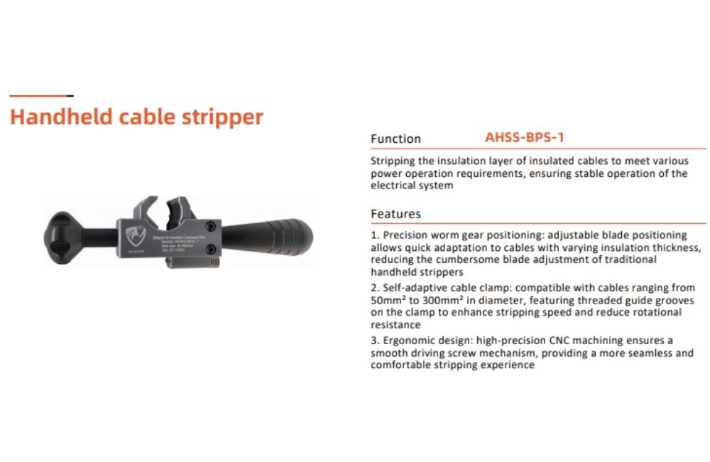 KAHSS-BPS-1 KEPLER Handheld cable stripper