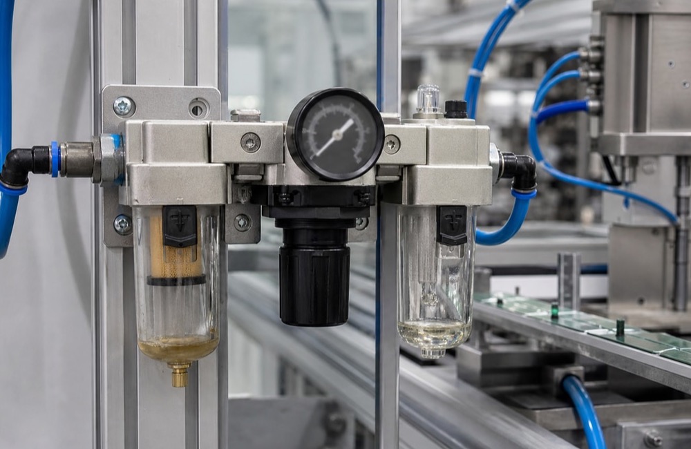 ชุด Filter Regulator Lubricator สำหรับระบบนิวเมติกส์