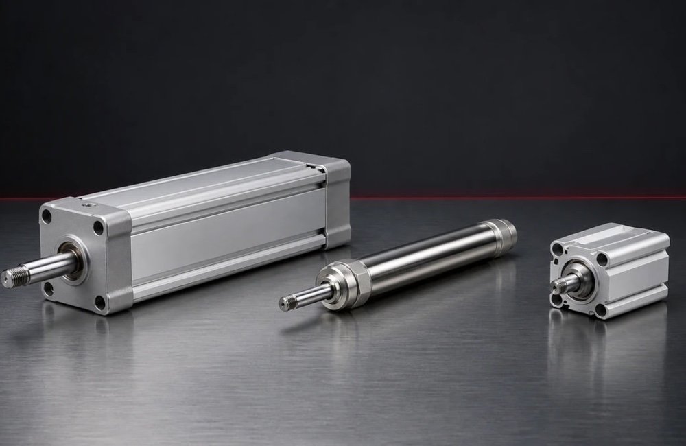 ISO Standard Cylinder หลายรูปแบบสำหรับงานนิวเมติกส์
