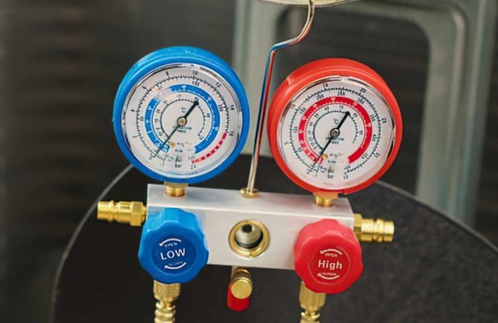 ชุด Pressure Gauge สำหรับตรวจวัดแรงดันระบบ