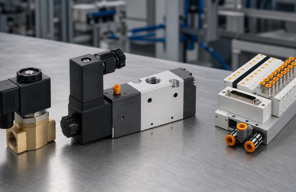Solenoid Valves หลายประเภทสำหรับระบบอัตโนมัติ