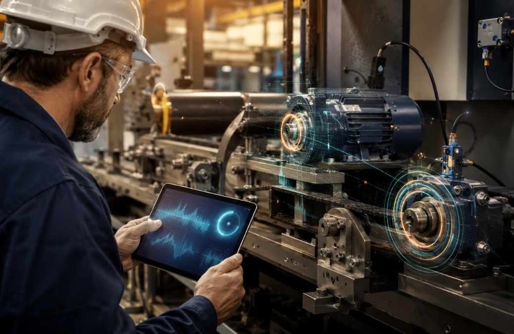 วิศวกรตรวจสภาพมอเตอร์ด้วยระบบ Predictive Maintenance