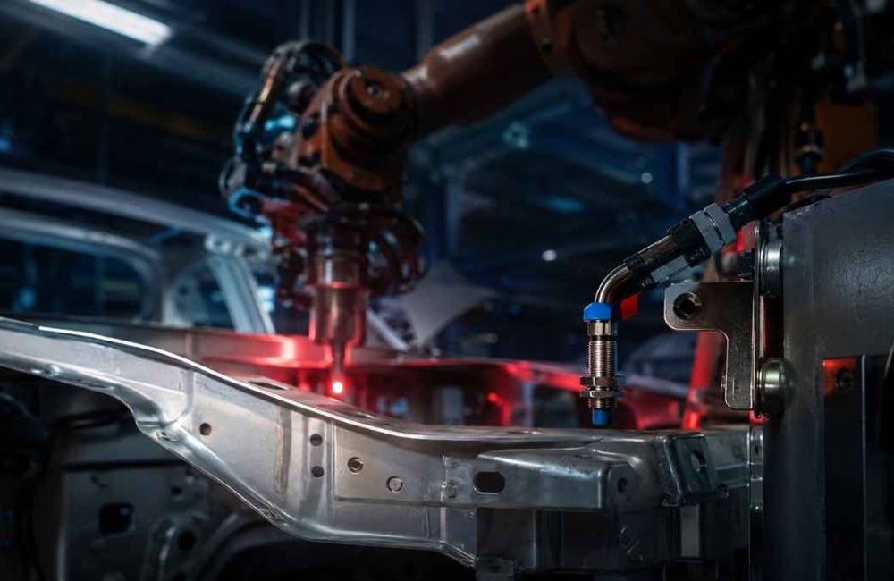 IFM Proximity Sensor ในระบบอัตโนมัติของอุตสาหกรรมยานยนต์