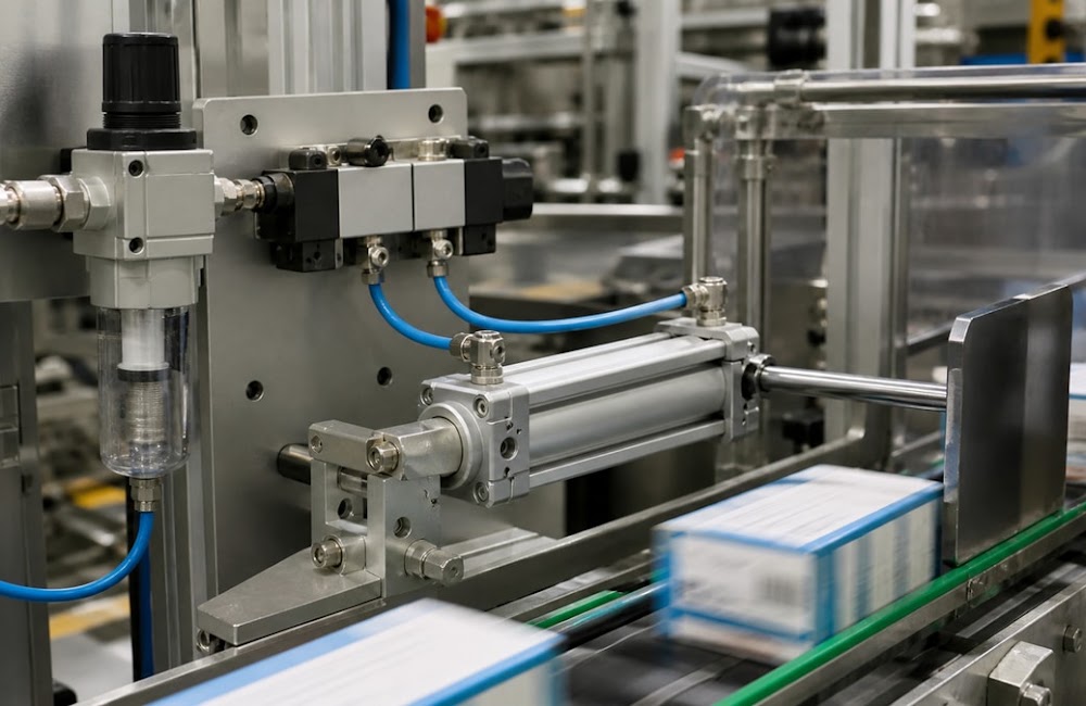 Pneumatic vs Hydraulic ปัญหาเครื่องจักรหยุดทำงานแก้ได้ด้วยการเลือกระบบที่ใช่ — ภาพประกอบ 2