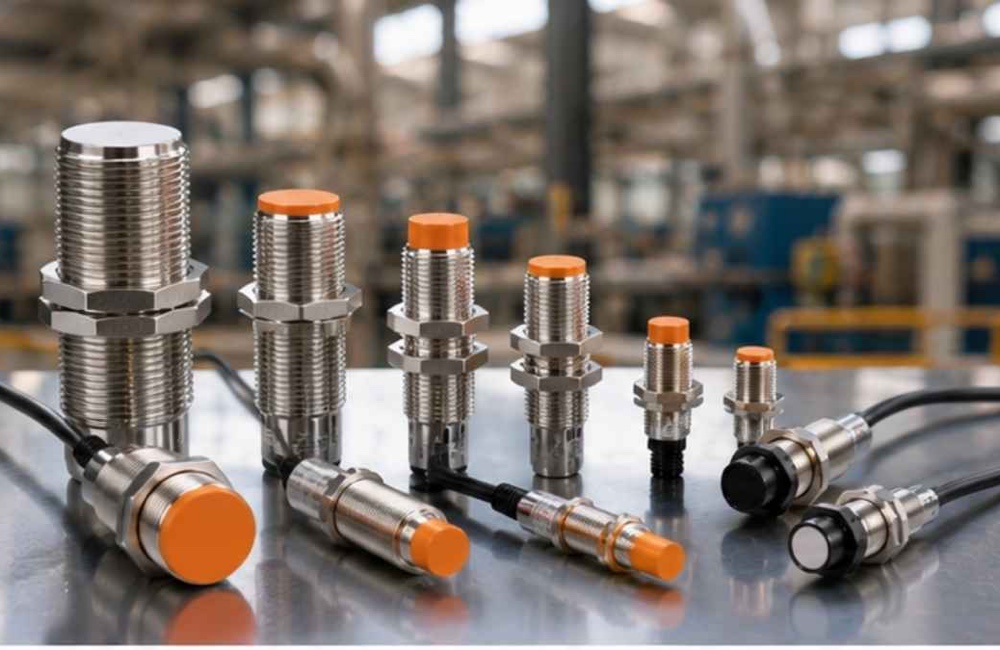 Proximity Sensor หลายขนาดสำหรับตรวจจับวัตถุโลหะ