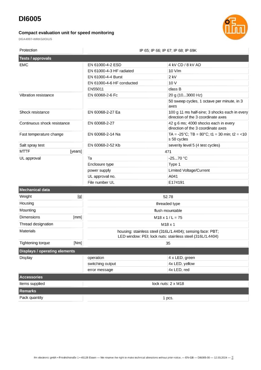 DI6005 \ ecomat 200 \ Evaluation systems and power supplies\ DGA4007-WRKG/IO/US