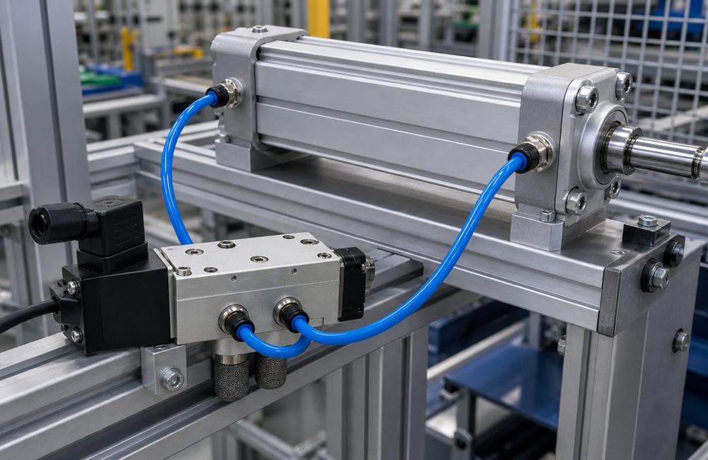 Directional Control Valve ควบคุมกระบอกลมในระบบนิวเมติกส์