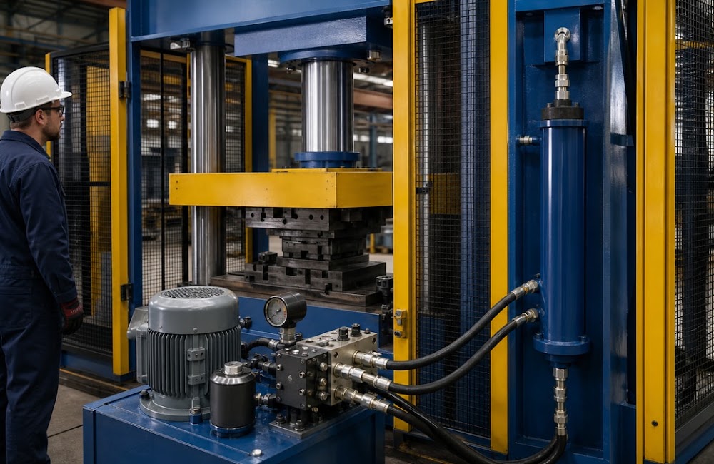 Pneumatic vs Hydraulic ปัญหาเครื่องจักรหยุดทำงานแก้ได้ด้วยการเลือกระบบที่ใช่ — ภาพประกอบ 3
