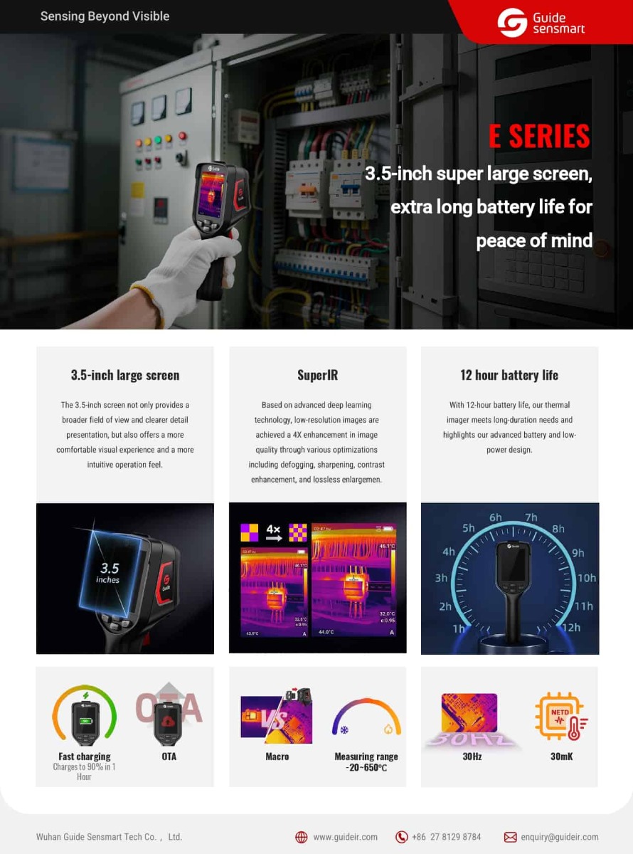 E3 Tool-like กล้องถ่ายภาพความร้อน Thermal camera ราคา