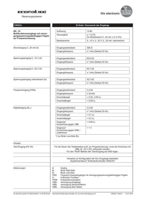 CR0234 \ ecomat 100 \ Mobile controllers \ R360/32 bit Ext/EIOS/80 I/O \ DE \ datasheet