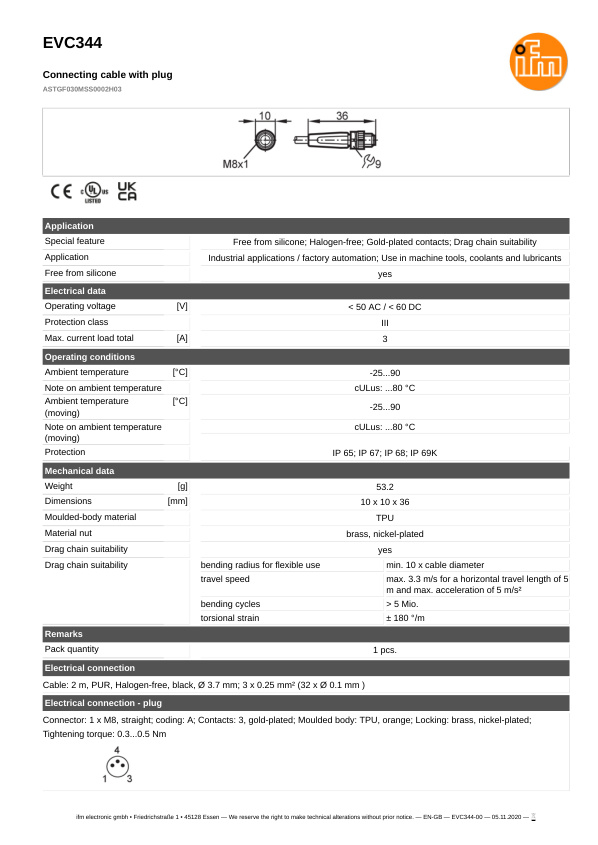EVC344 \ ecomat 400 \ Passive connection technology \ ASTGF030MSS0002H03 \ PL datasheet
