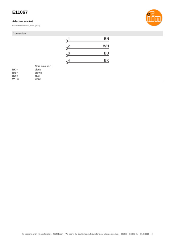 E11067 \ ecomat 400 \ Passive connection technology \ EDOGH040ZDS00,5E04 (PG9) \ DE datasheet
