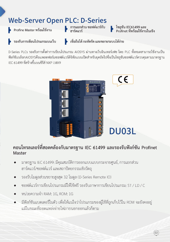 UD03L \ PLC CPU \ Main CPU Module D Series