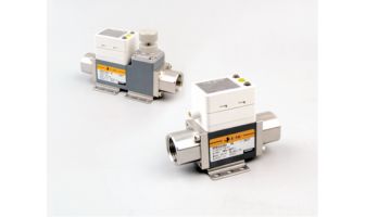  	สวิตช์วัดการไหลแบบดิจิทัลสำหรับน้ำ E.MC Pneumatic EPF Series SCMA